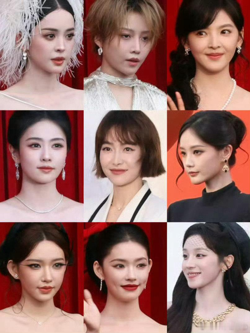 今天的芭莎之夜女明星红毯生图！​​​