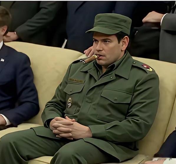 早就听说古巴随时可以打入白宫，我当时还不相信，直到看见这张图，我恍然大悟，原来是