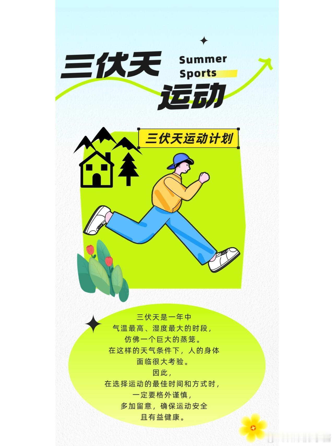 运动科普运动康复三伏天如何运动？看这一篇就够了😜三伏天是一年中气温zui高、湿