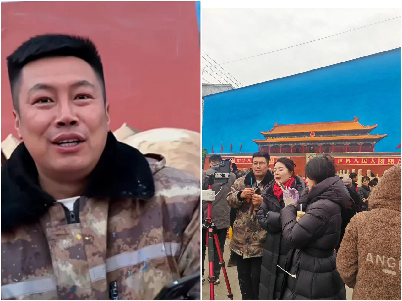 村里的那些民宿老板，现在估计大腿都要拍肿了！吴承言真走了，连着那半面没画