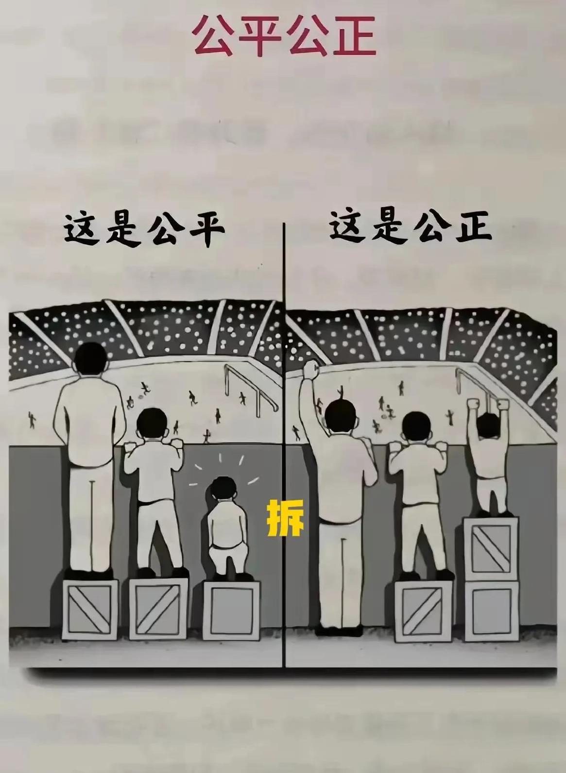 把围墙拆了是不是就是公开？