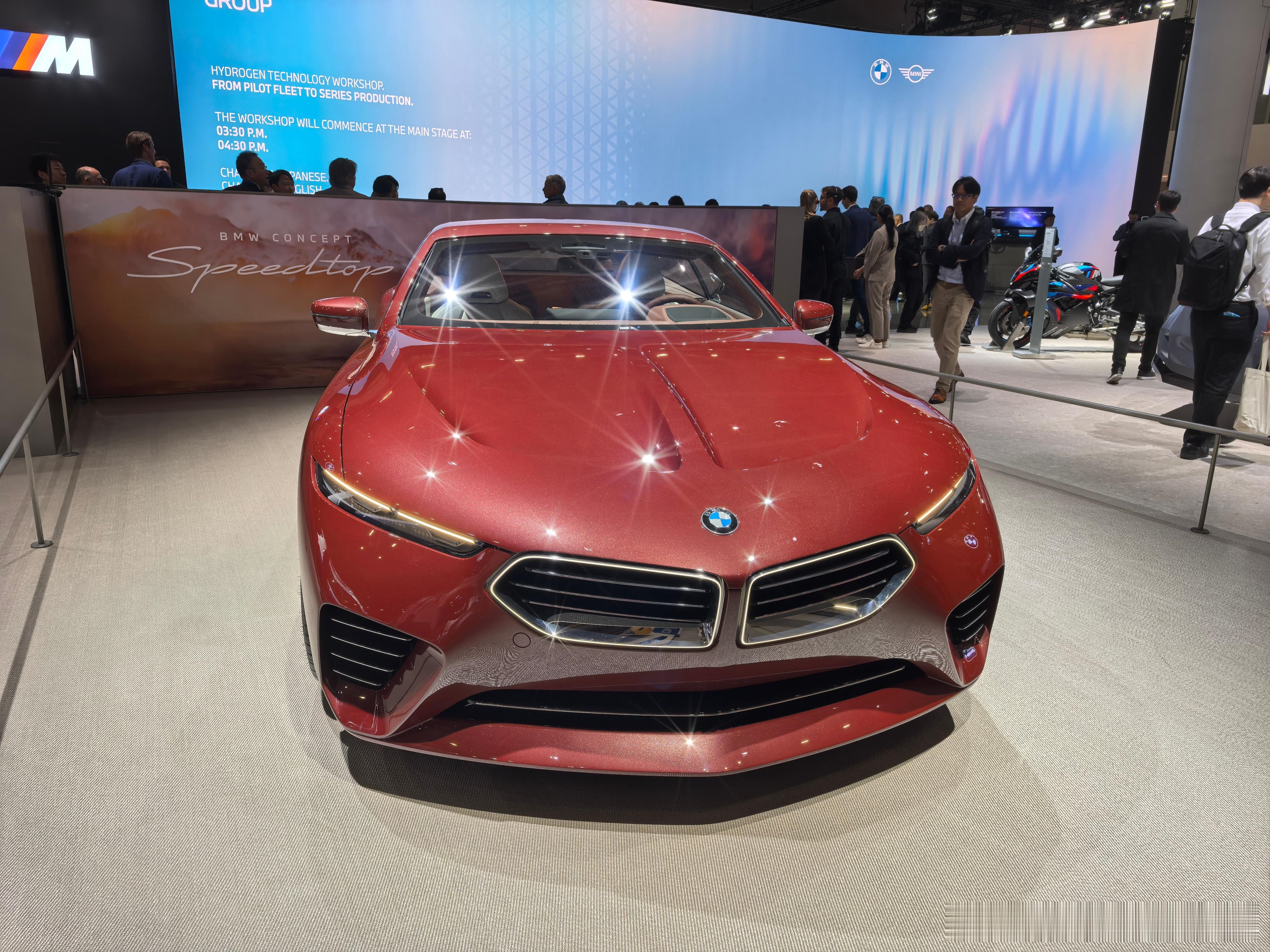 宝马这个前脸比较经典耐看2025东京车展​​​