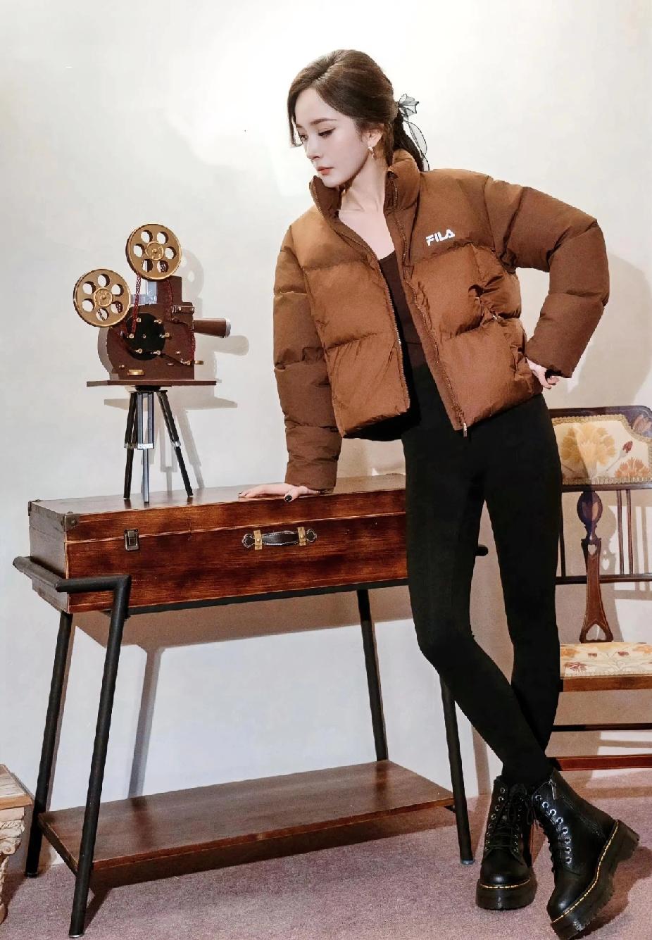 @杨幂～FILA·downjacket[比心]