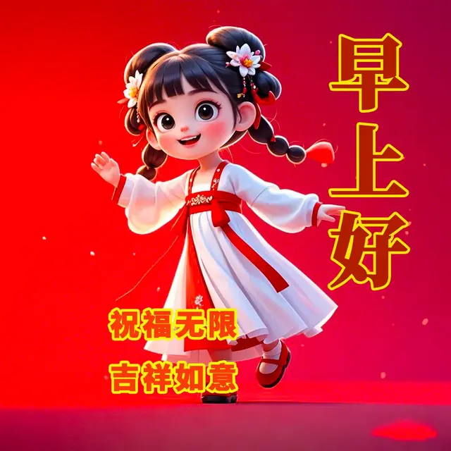 12.24早安如意祈愿: 盼今朝优于往昔, 前程皆锦绣, 万事亨通