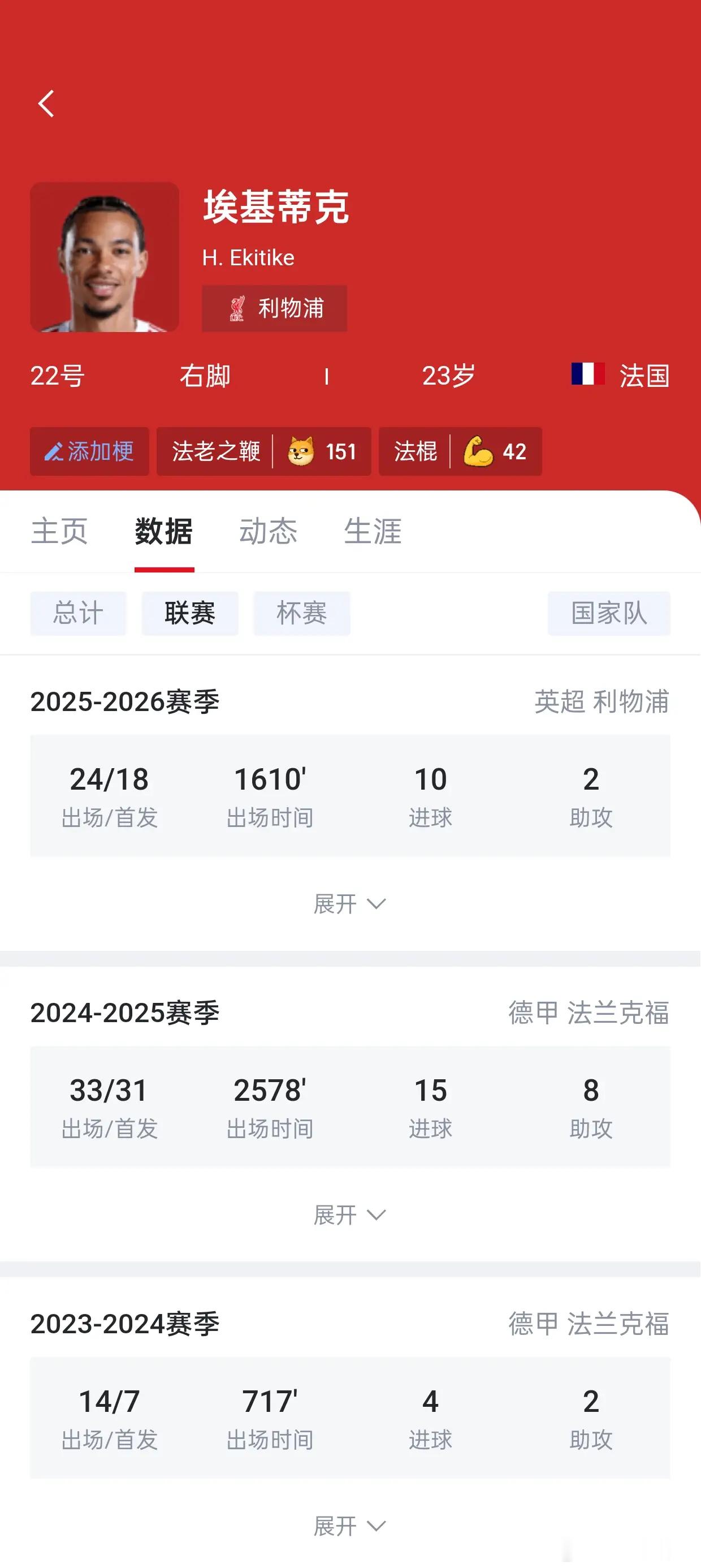 现在看起来英超三强夏窗引进的这三位好像都不会水了因为曼联只有联赛，所以进球统计都