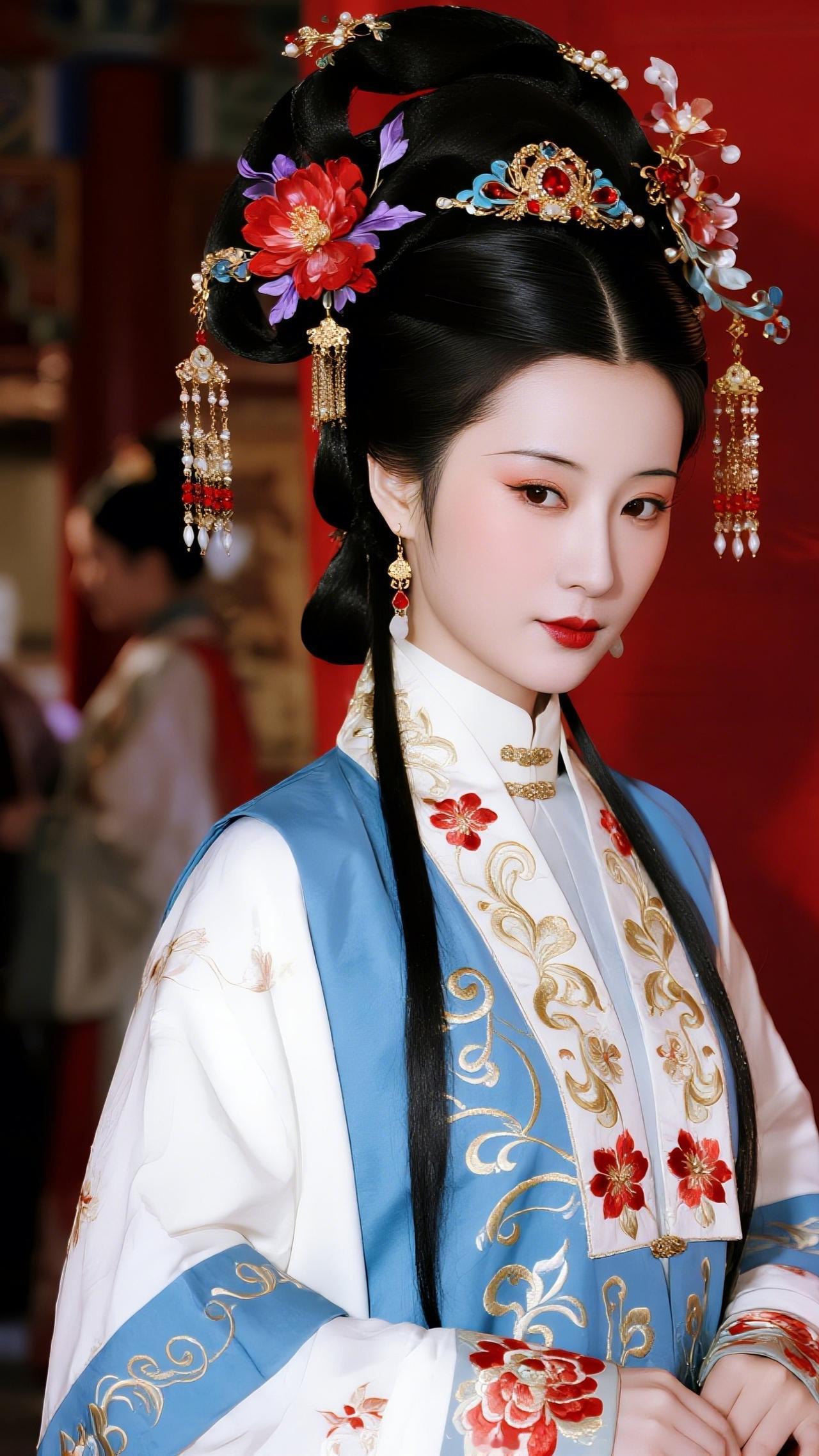 穿越回古代，遇见最美宫女！冷艳古风壁纸分享古风这才是国风