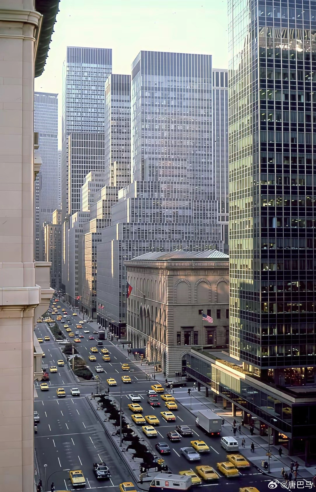 1974年美国纽约的公园大道！