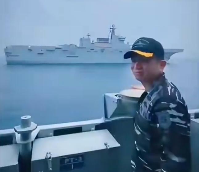 印尼海军获邀在台海演习，首次感受到中方实力，没想到075这么厉害！8月12日