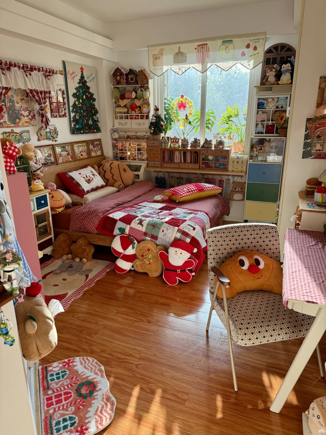 一个人住的冬日极繁卧室！我也太会布置了！