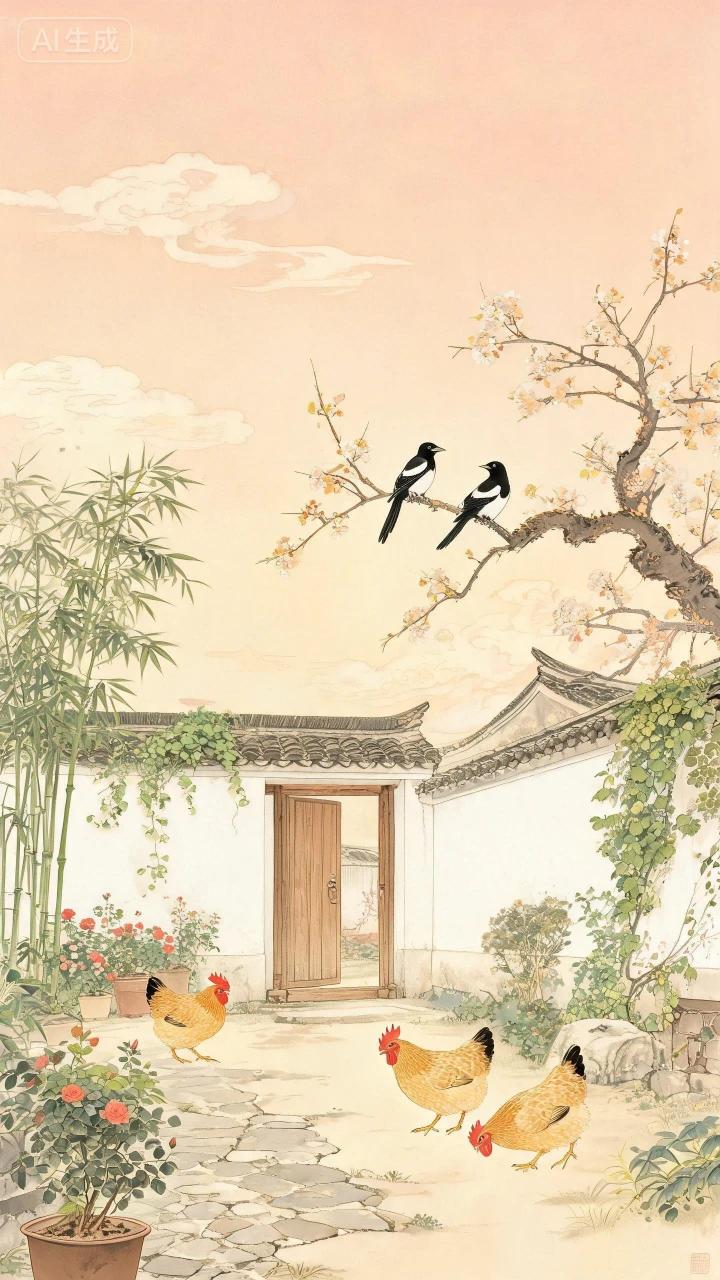 心善又勤快的人自带福气，祝愿所有属鸡的亲友们下半年好事不断，万事都能顺心如意。