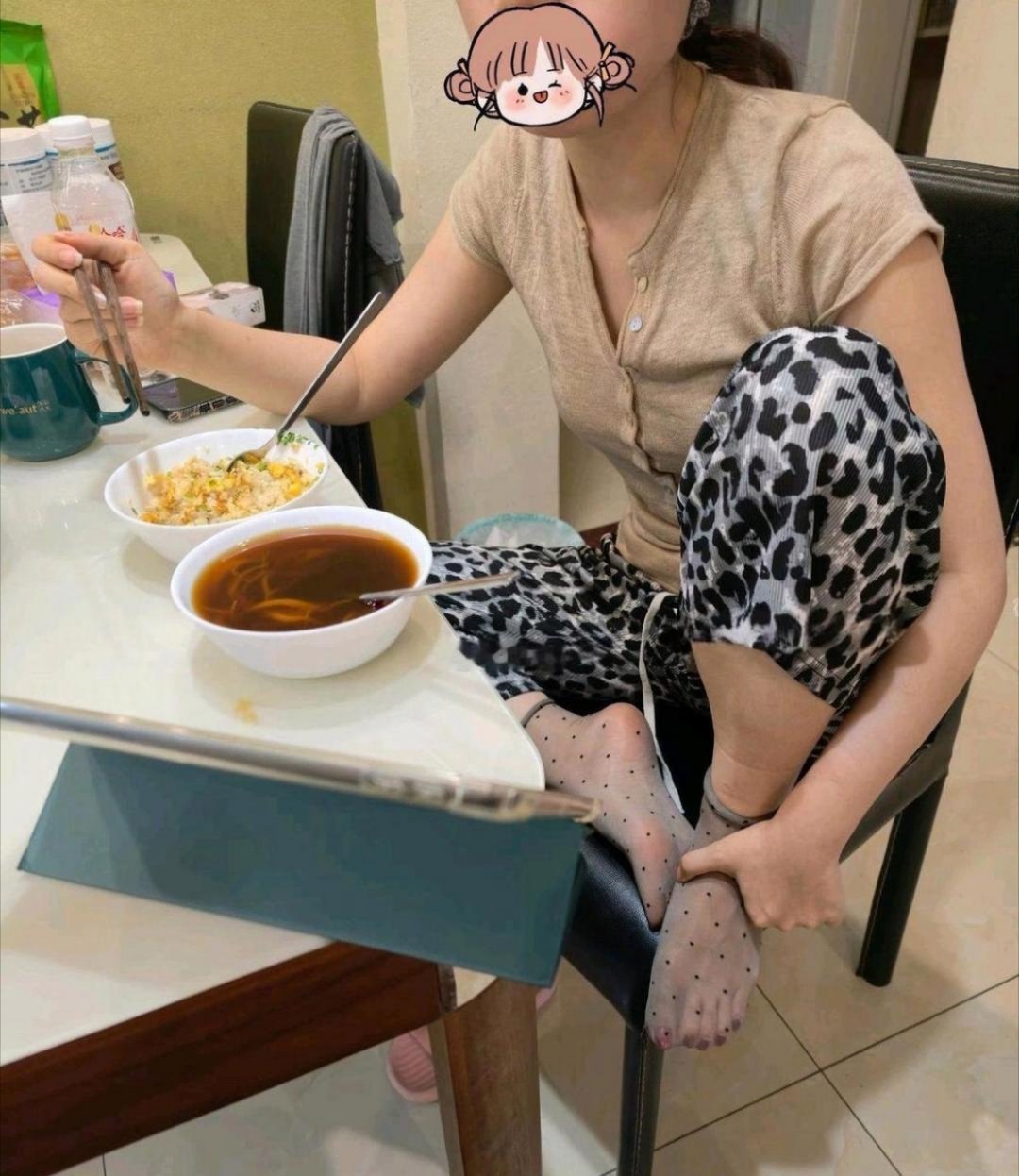 去朋友家吃饭已经没胃口了