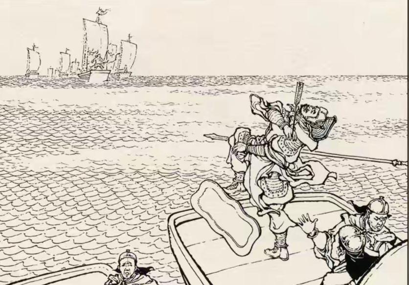 三国演义连环画：这位大将是谁？左手持盾牌还左臂中箭！是敌人箭术太强，还是他的武艺