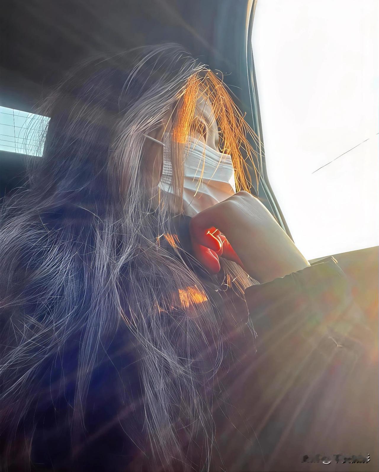 我看到了霞光万道中的巫山神女。。。