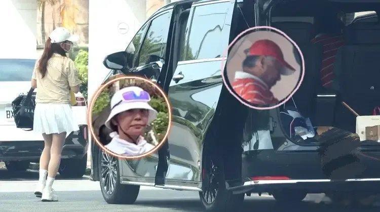 台湾著名富豪郭台铭与半百美妇打高尔夫亲密互动，台媒爆二人多次密会，女方虽然脸有了