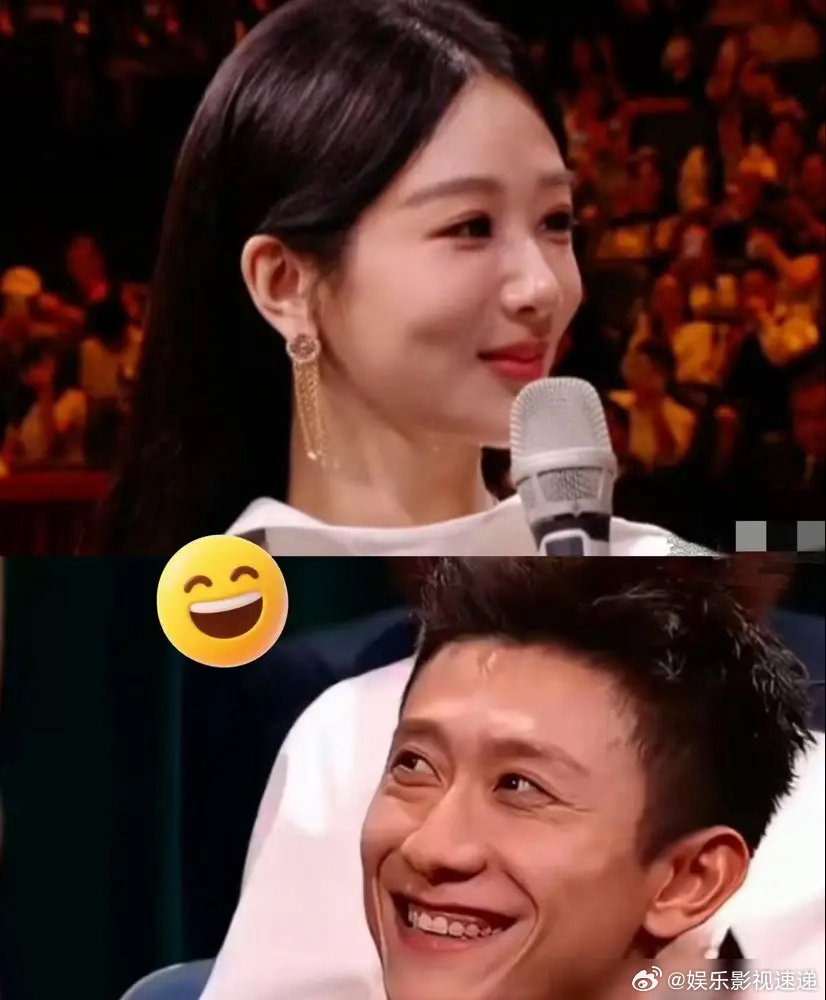 镜头回放那几秒，我愣是笑出了声。杨紫没拿视后，主持人让她用一首歌形容当下心情。