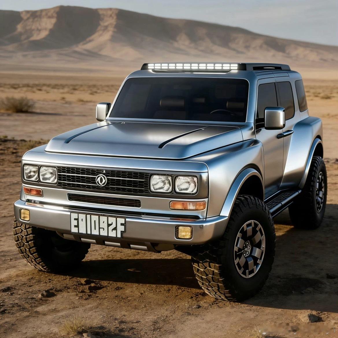 好家伙！东风140硬派SUV预告网友的梗成真了