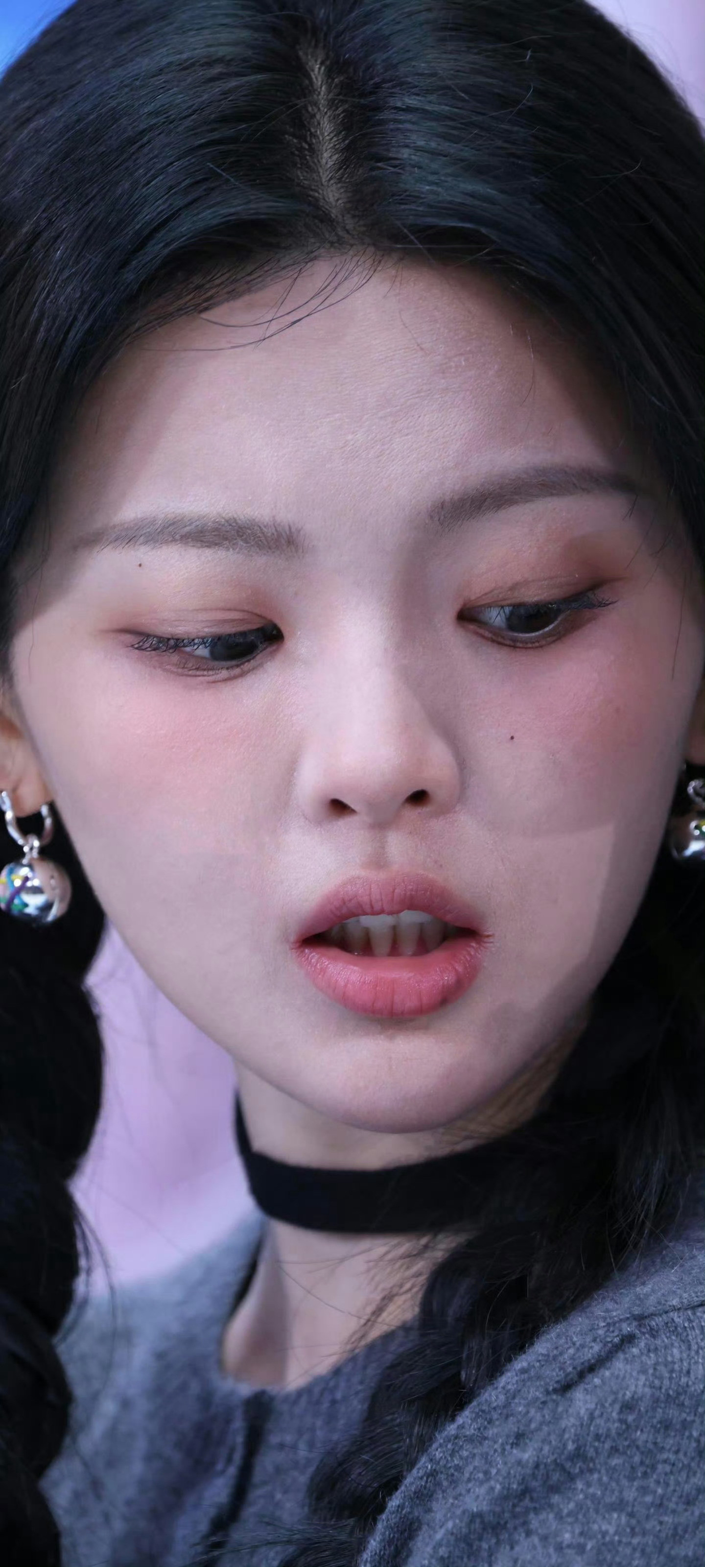 杨超越怼脸生图保养真的好好