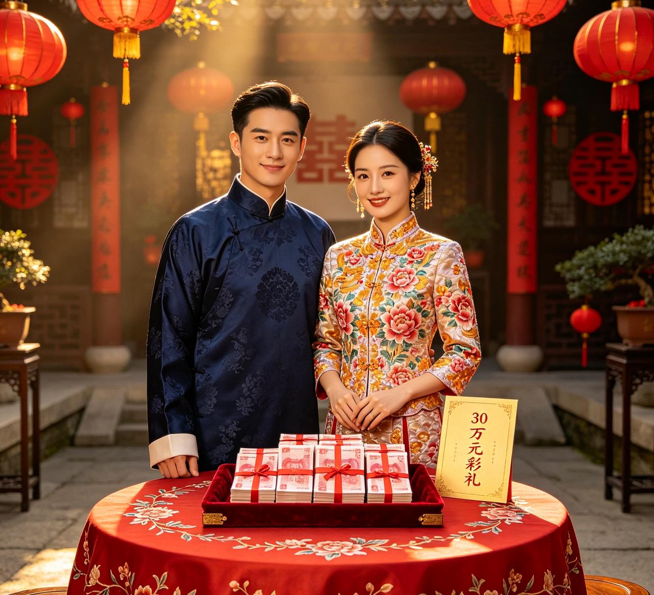 现在的彩礼真是高，28.8万元的彩礼共同生活三个月，如果离婚你觉得女儿退多少钱？