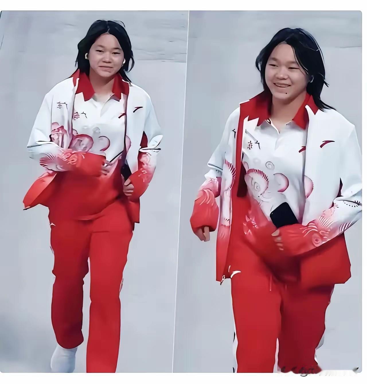 其实明眼人都看出来了，这次全红婵复出，有个挺明显的变化——她确实比之前胖了、