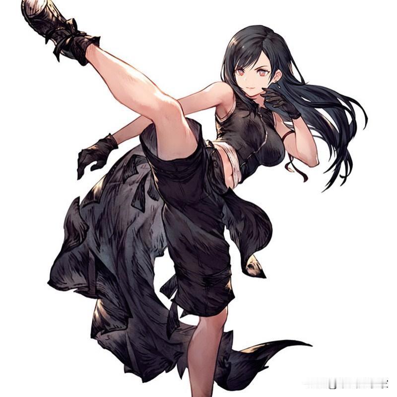 最终幻想人物插画一组画师不祥动漫二次元原画分享家插画动画卡通插画