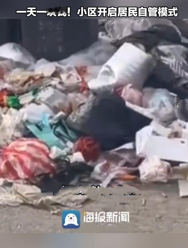 一天仅一块钱！物业撤走之后，这个小区的做法火了被物业多次弃管，小区矛盾不断
