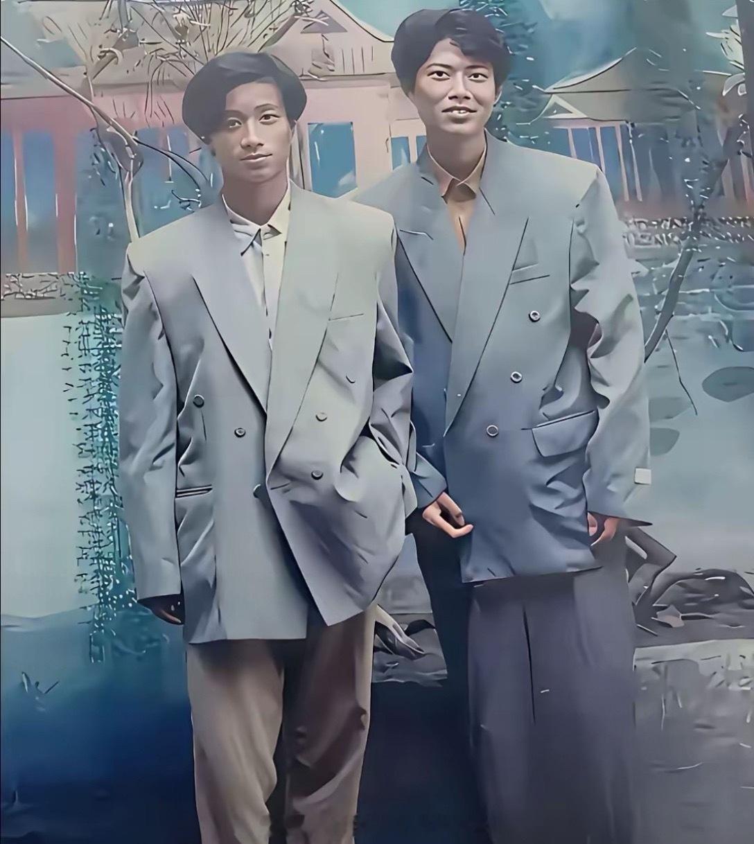 想告诉陈小春，80年代就有人这么穿了