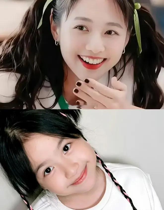 包文婧女儿包饺子跳舞撞脸鬼鬼吴映洁，真是太甜美了，包文婧还特意在直播中回应了女儿