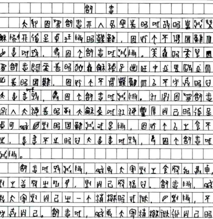 高考作文敢用甲骨文写，这胆子真不是一般大。可惜啊，风头是出了，代价也跟着来了。