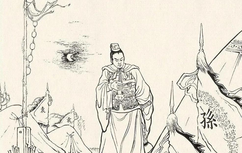 投了袁术的孙策，得报扬州刺史刘繇攻占曲阿，自己的舅父曲阿太守被赶走，母亲家小都在