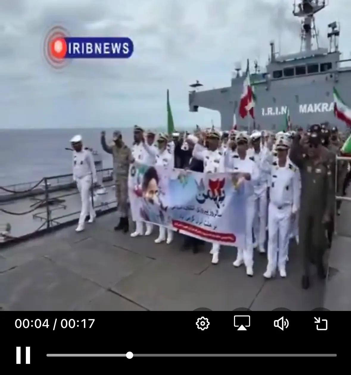 近日，美国干掉了停泊在阿巴斯港海军基地的马克冉（Makran）号驱逐舰。而上