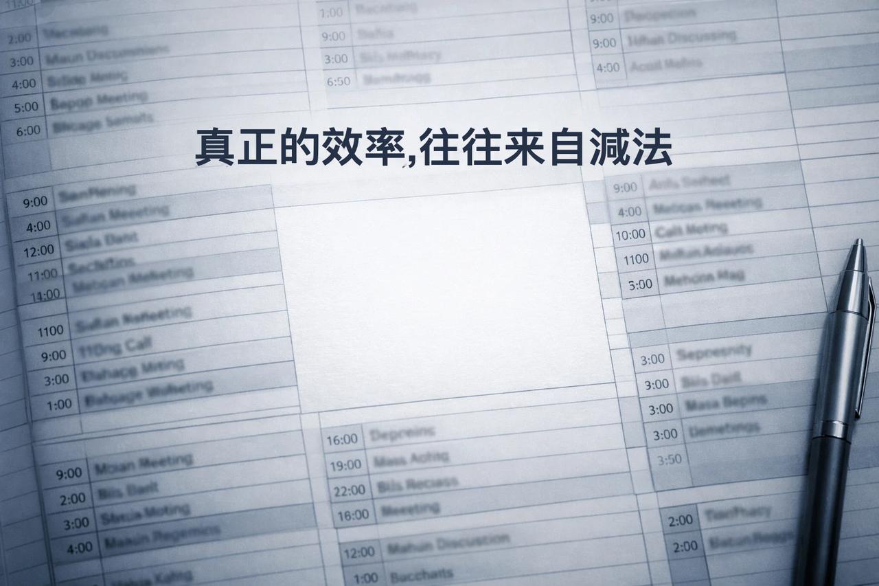 近日，很多人已经不再忙于做事，而是在反复思考一件事：这一年，我真的更高效了吗？