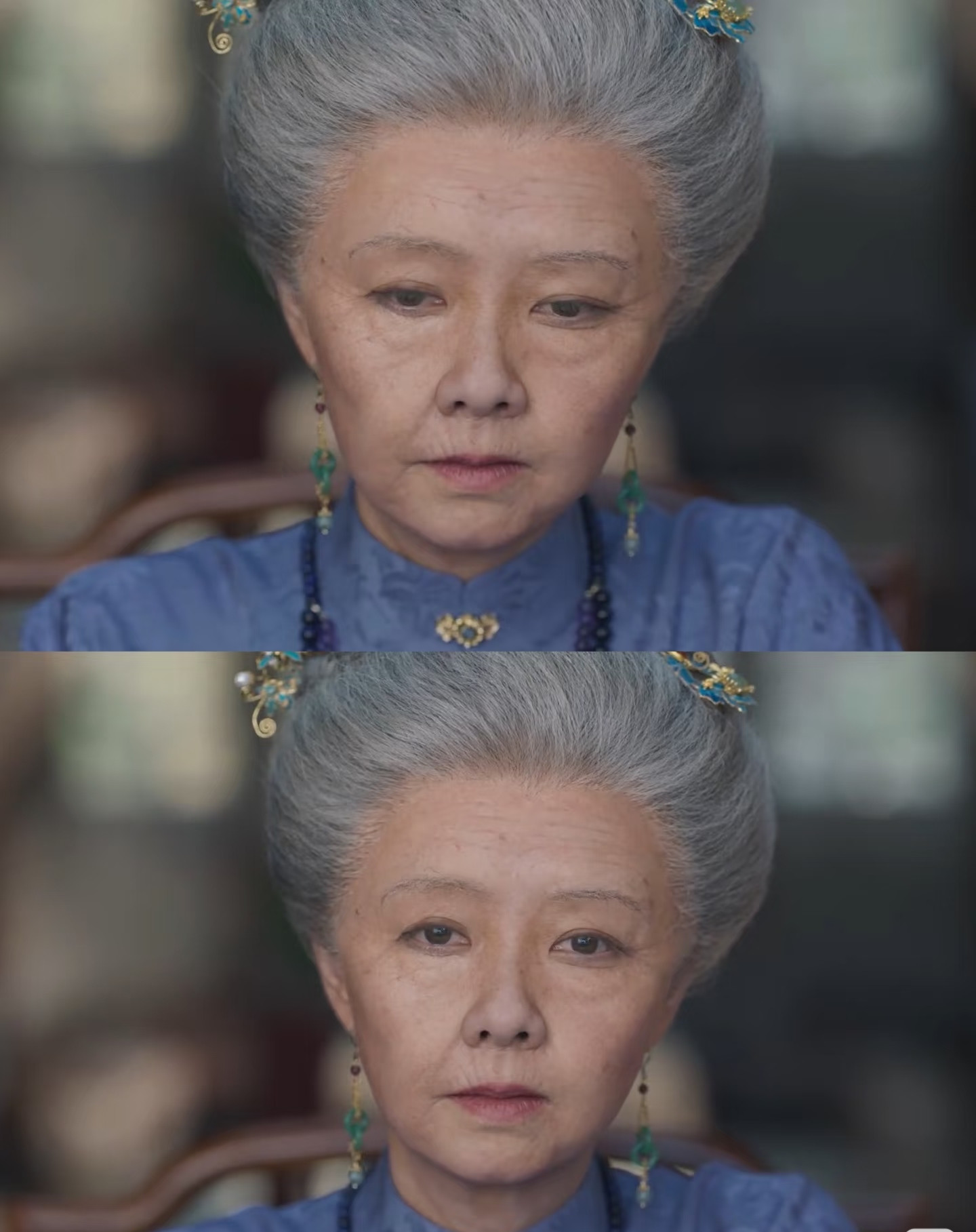 我问闺蜜《兰香如故》里80岁的兰香，为什么要让36岁的谭松韵来演，不突兀吗？闺蜜沉默了一下跟我说，谭