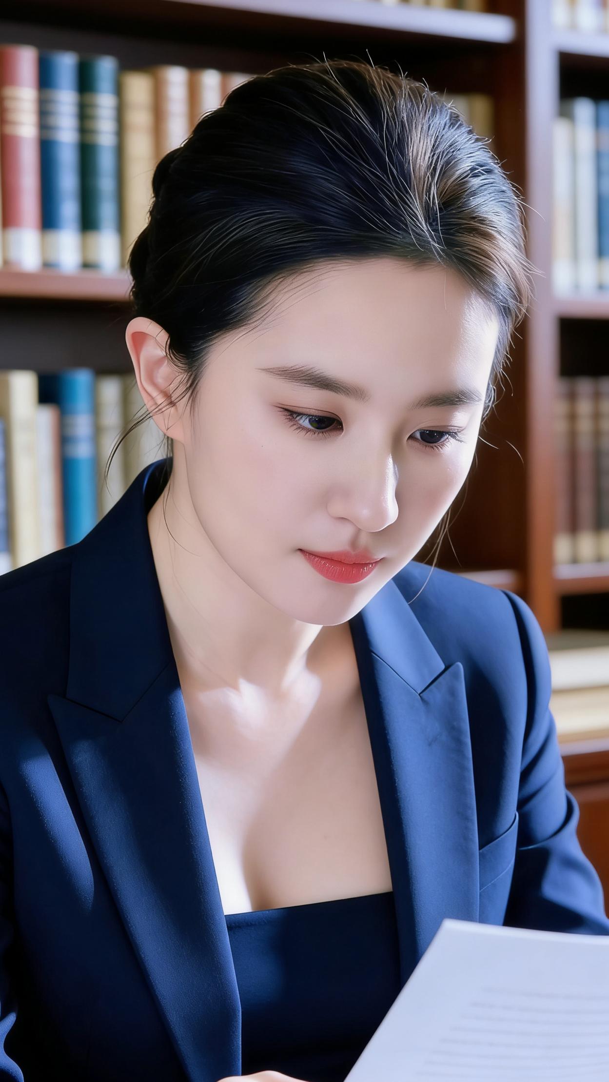 职场精英风范，专注阅读中的你最美！职场气质女人简约职场风范职场气质职场女王