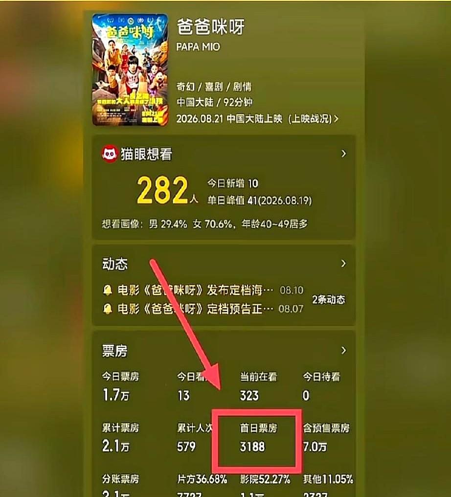 投资5000万的电影，首日票房才卖了3000多块。这事落在了傅首尔身上。她跨