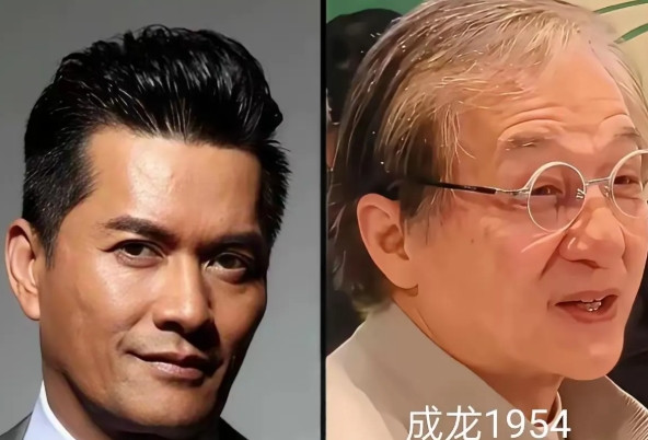 成龙和吕良伟年纪差不多，为啥看起来成龙却比吕良伟老这么多？成龙1954年出生，