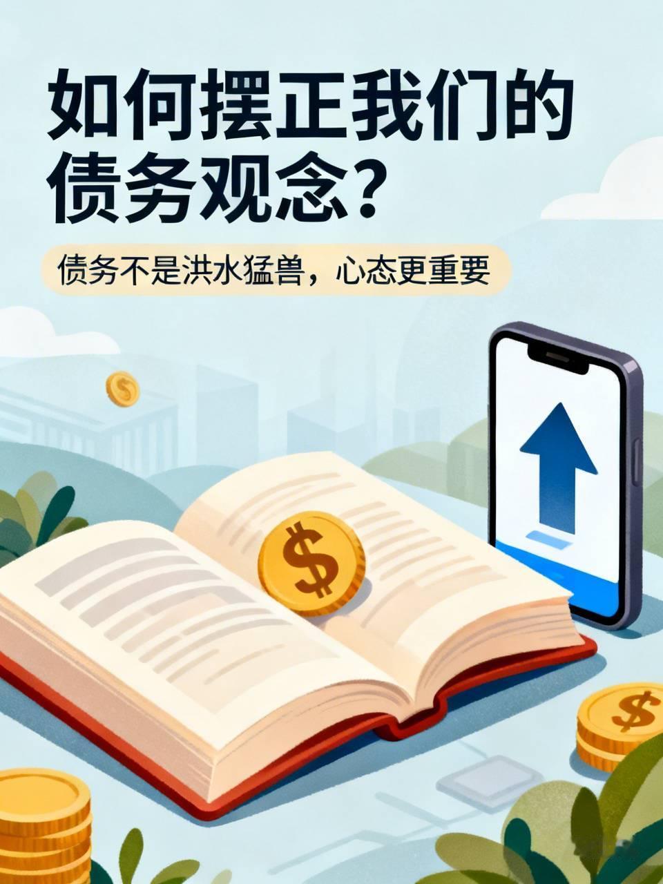 如何摆正我们的债务观念?打开手机，花呗、信用卡、房贷、车贷、网贷账单接踵而至。