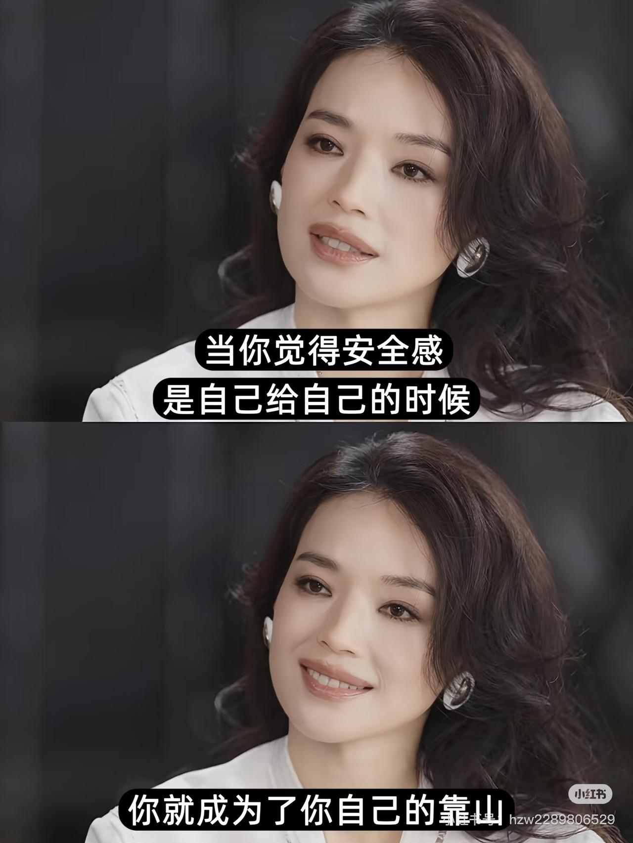 舒淇，49岁站在小米发布会上，皮肤透亮眼神灵动，哪像快五十的人。雷军调侃普通话分