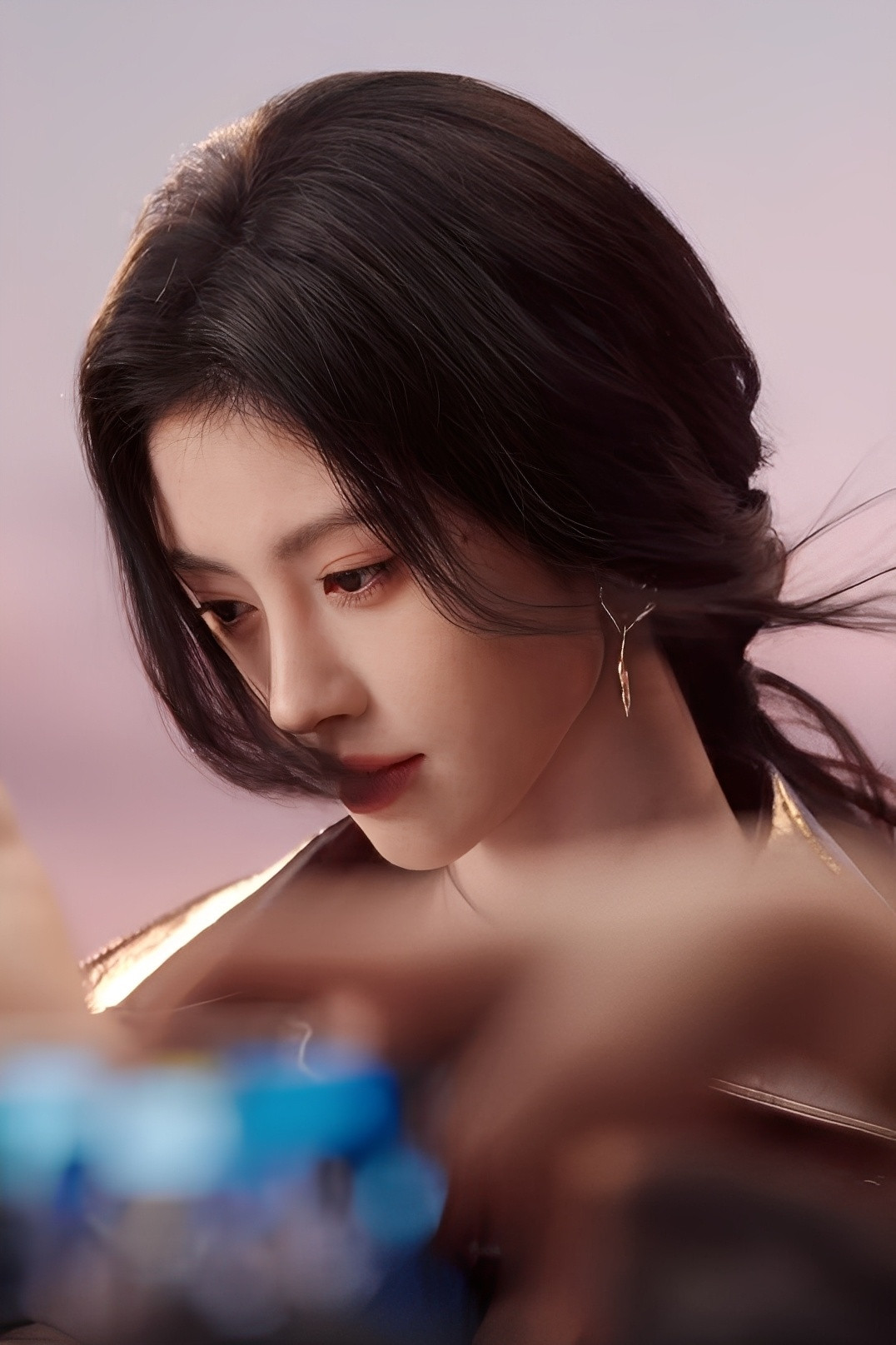 鞠婧祎的脸最适合