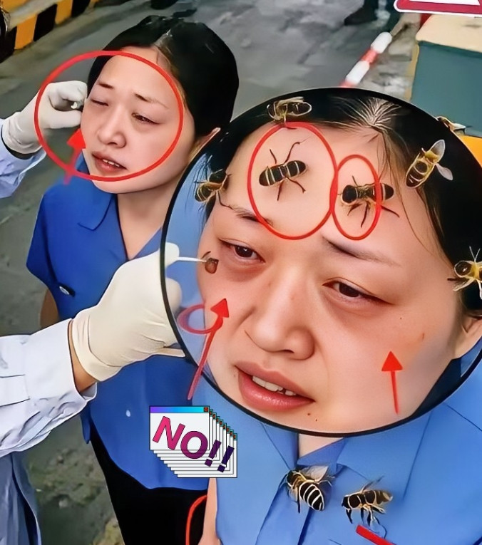农夫说：“这箱子里全是蜜，里面有蜜蜂，你要是把它们放出来，我可负责不了。收费员说