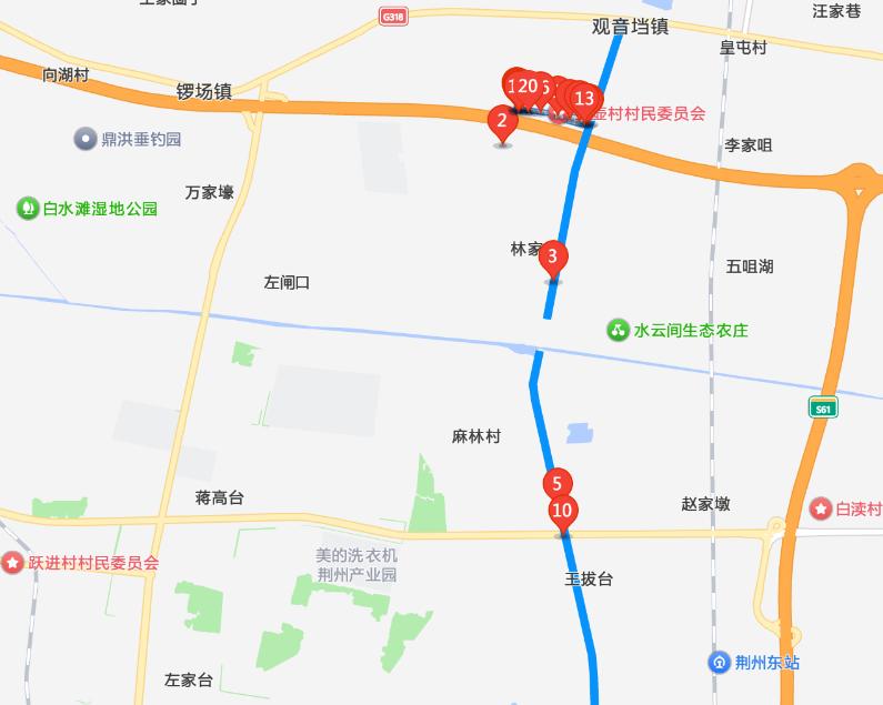 荆州车主注意！这段路即将封闭6天，绕行路线提前记好别跑空开车出门最怕半路遇