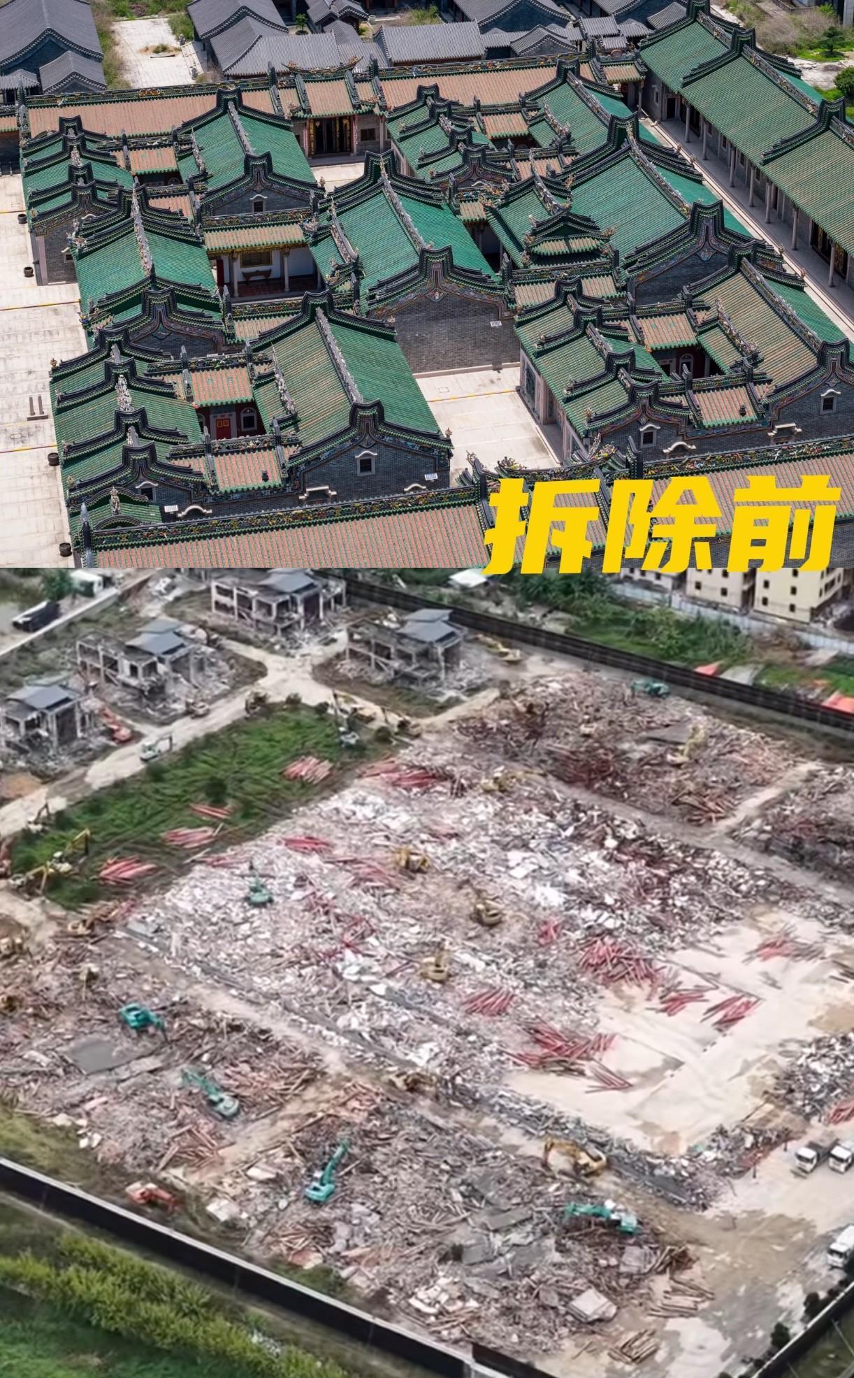 潮汕“英之园”一夜之间被夷为平地！它的老板是谁？查了才知道，原来“英之园”的