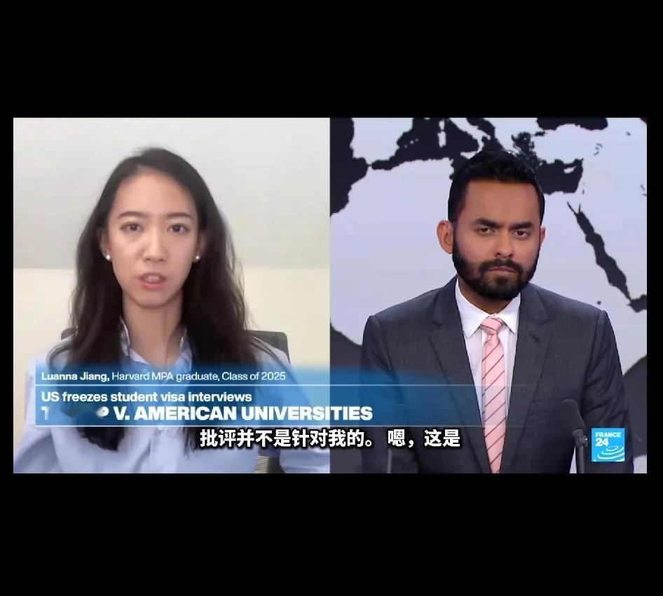 蒋雨融在法国电视台接受印度三哥的专访！还是很有能量的啊，看样子世界的ngo组织是