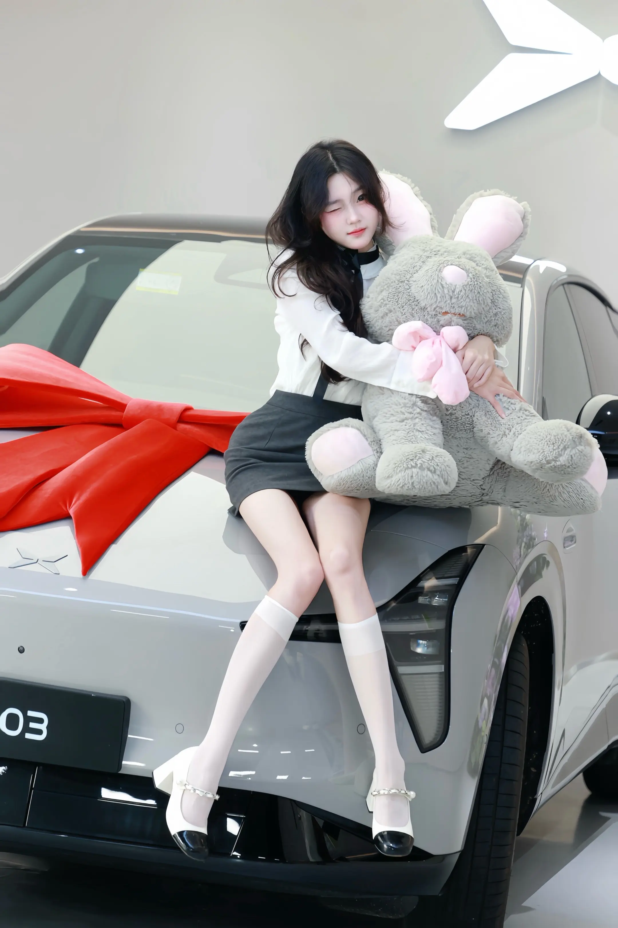 暂停一下❗️恭喜这位小女孩提车啦🚗。