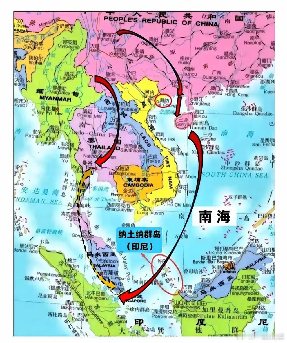 越南，已经主动从中国的经济巨舰上跳船了平陆运河快通航了，这事儿细想起来真挺有意思