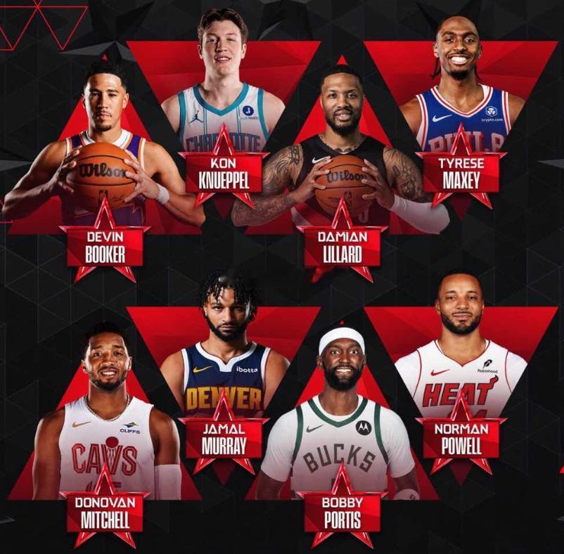 2026年NBA全明星三分大赛将于2月15日正式打响。本届全明星三分大赛参赛名单