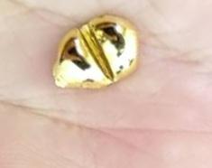 金价又涨了，有个戒指给断了，虽然本来也不戴，但强迫症患者还是