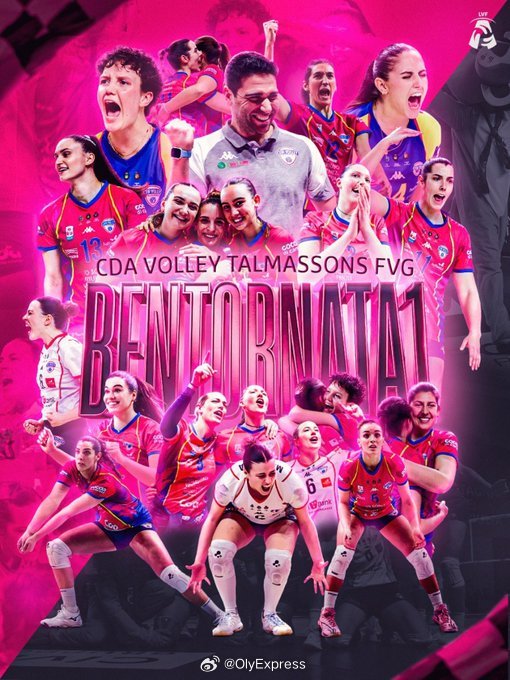 国际排坛动态3月22日，去年才降级的塔尔马松斯女排，经过在意乙一年的奋斗，重新