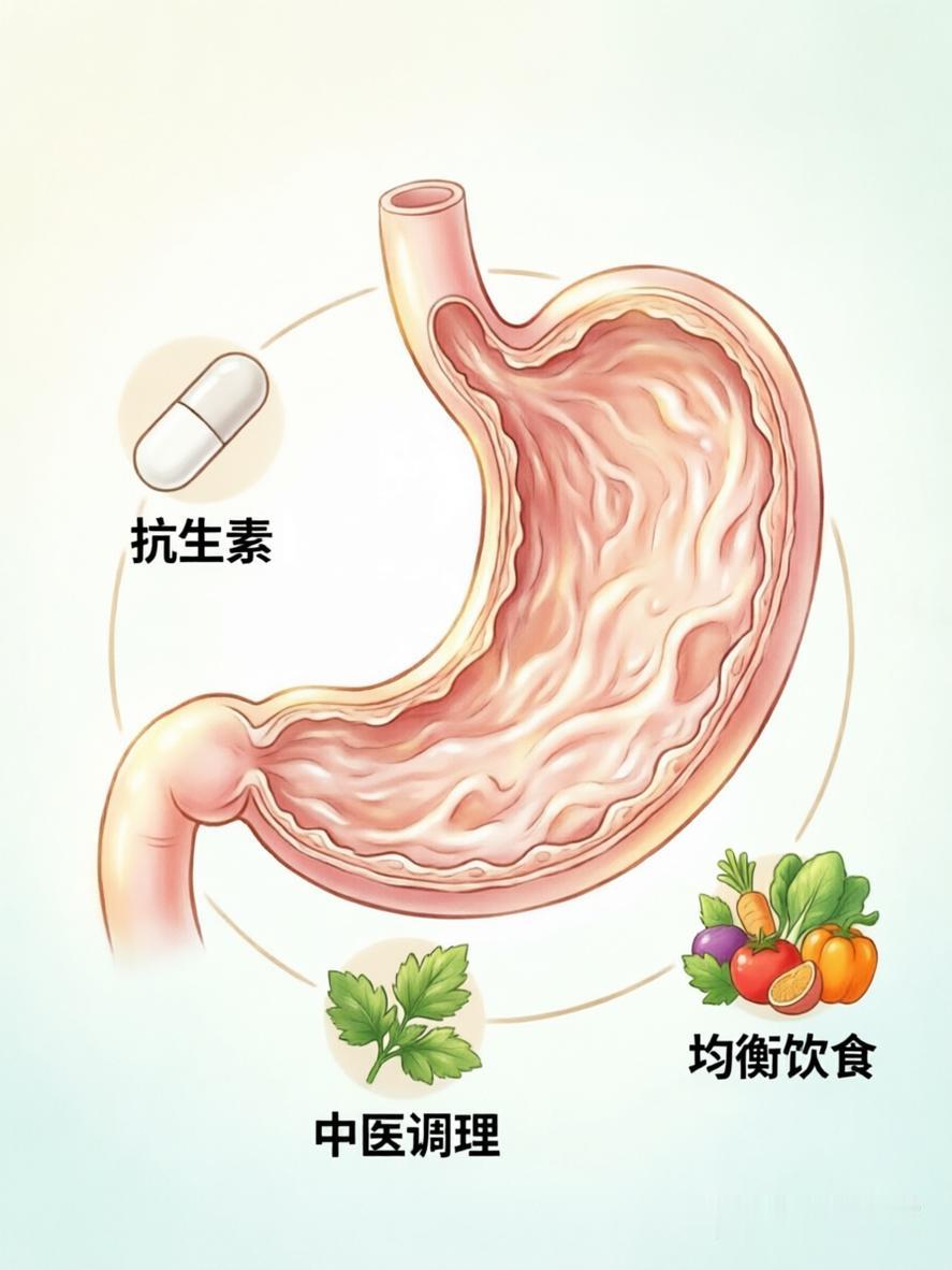 萎缩性胃炎，🚨别再自己吓自己了！查出萎缩，是不是生怕变成癌？其实只要做对这三