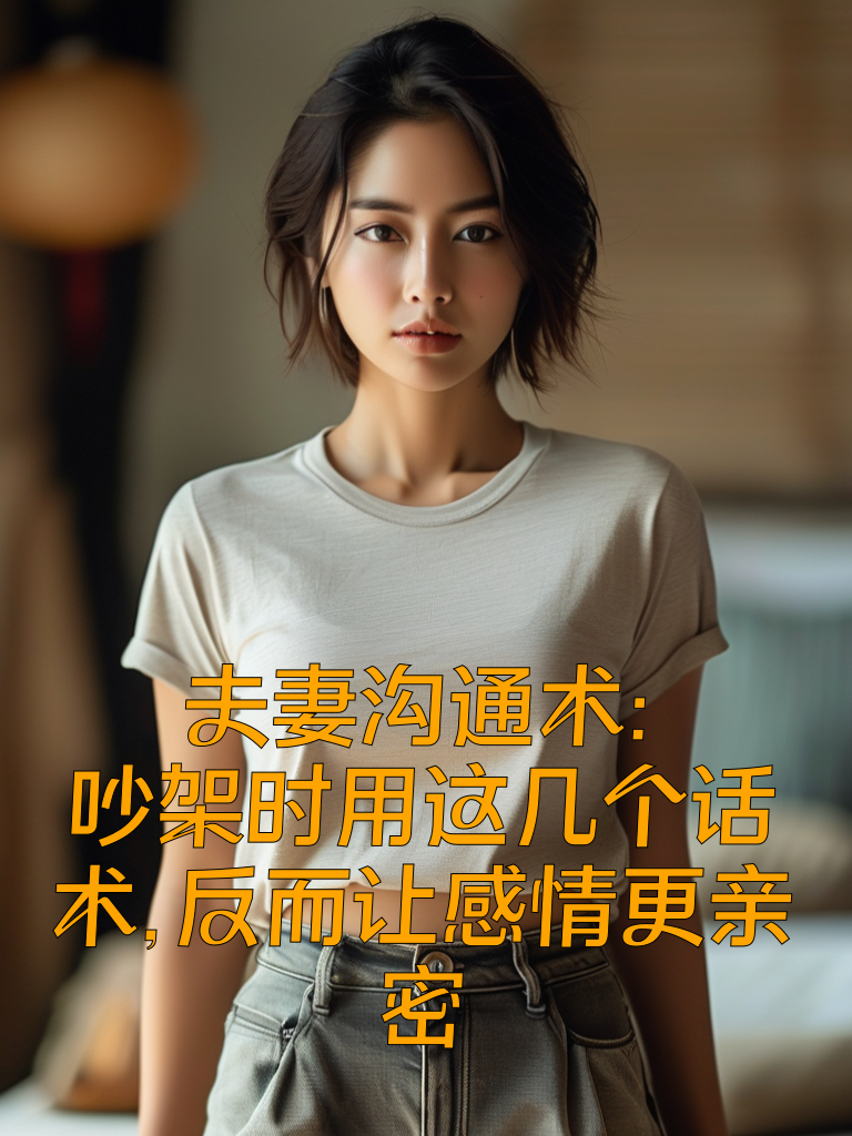 夫妻沟通术：吵架时用这几个话术，反而让感情更亲密
