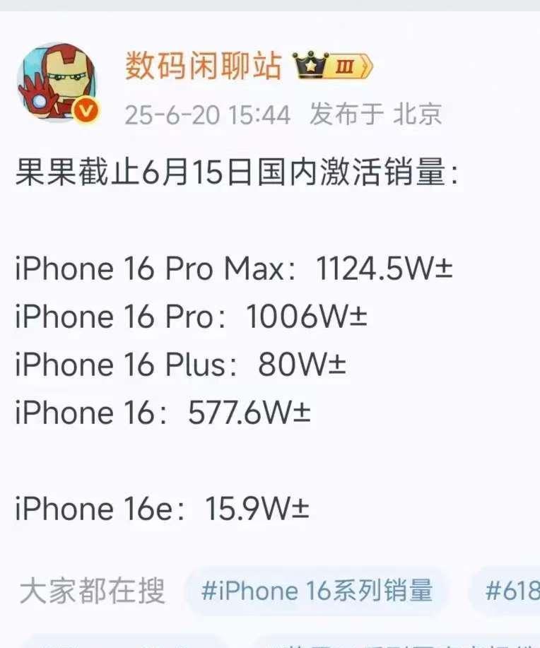 傻眼了，库克扮猪吃老虎，苹果16系列都卖爆了，甩开友商十几条街。降价后的苹果就是